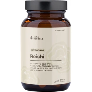 Mycodrop Reishi 30:1 30% Beta-Glucano 60 cápsulas