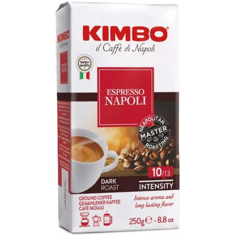 Kimbo Espresso Napoli gemalen koffie 250 g