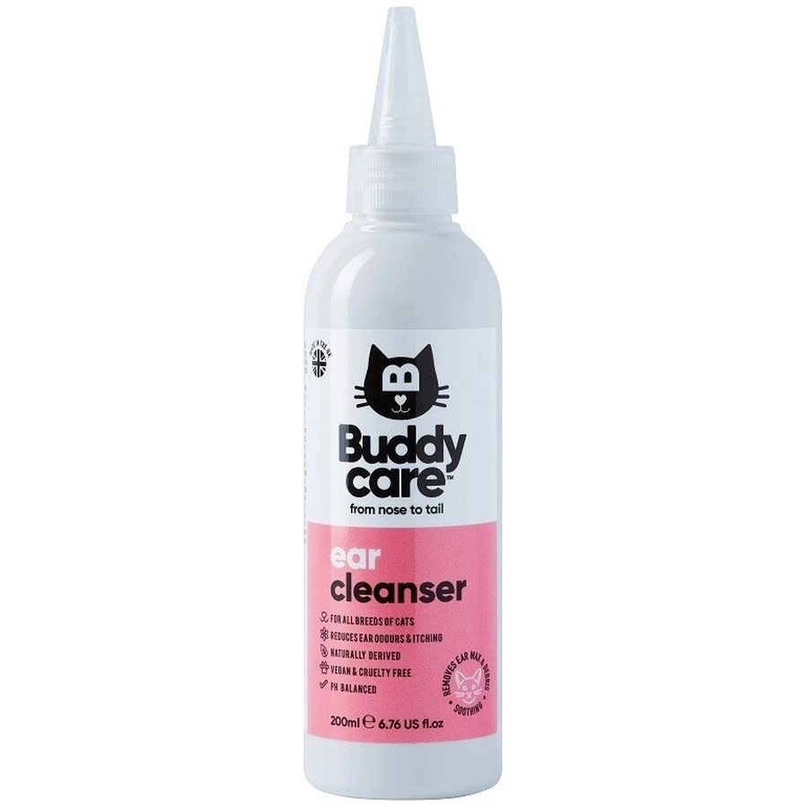 Buddycare Natural cat ear cleaner, ...