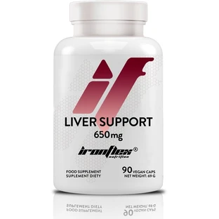 IronFlex Liver Support Leversteun 90 plantaardige capsules.
