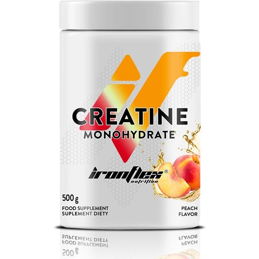 IronFlex Kreatyna monohydrat Brzoskwinia 500g: ceny i cechy