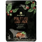 PAX MOLY Echte koffie masker pakket verjongend en verhelderend ...