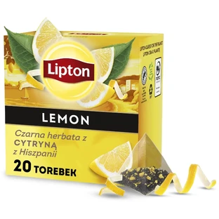 Lipton Schwarzer Express Tee mit Zitrone aus Spanien 20 ...