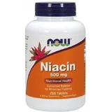 NOW FOODS Niacin 500 mg 250 Tabletten.