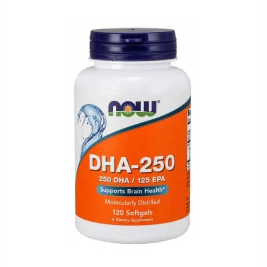 Now Foods DHA 250 mg 120 capsules