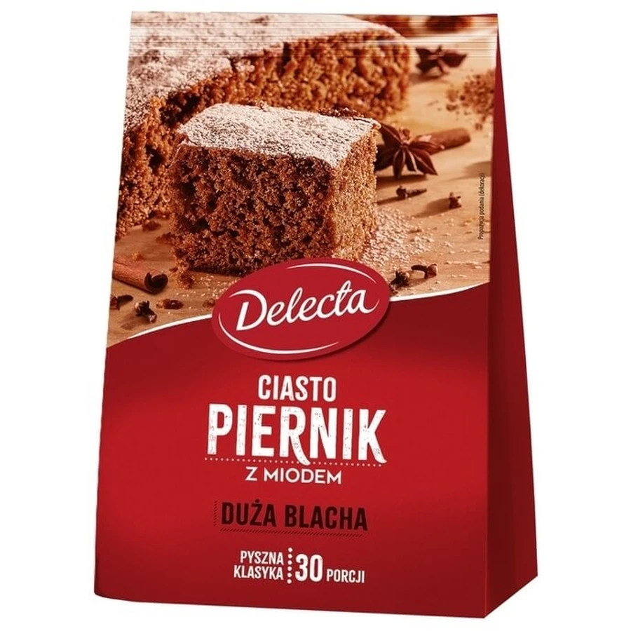 Delecta Tarta de jengibre plancha grande 680 g