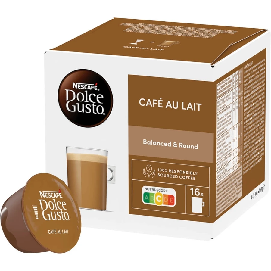 Nescafe Dolce Gusto Café Au Lait 16 capsules