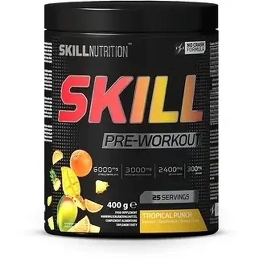 Skill Nutrition Skill Pre-Workout punch tropical 400 g