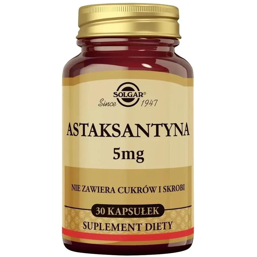 SOLGAR Astaxantina 5 mg 30 cápsulas