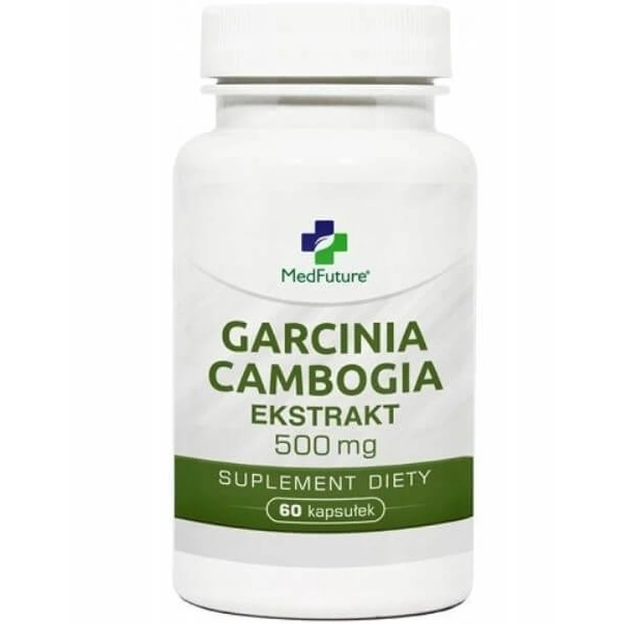 Medfuture Garcinia Cambogia Extrakt 60% HCA, 60 Kapseln