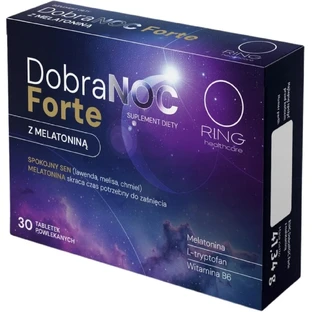 Ring Dobranoc Forte met melatonine 30 tabletten