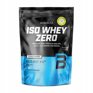 BioTech USA Iso Whey Zero Protein Kokosnuss-Geschmack 454 g