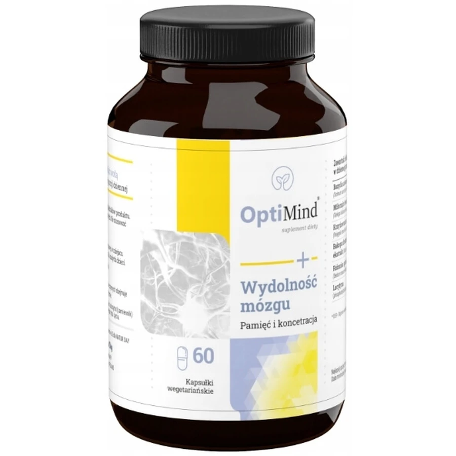 NaturDay Opti Mind Sprulina 60 gélules.