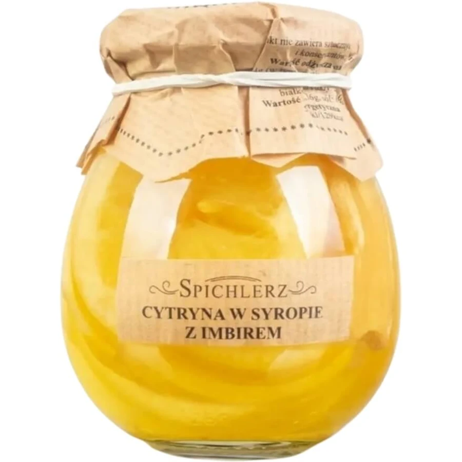 Green Touch Cytryny w syropie z imbirem do herbaty 260 g: ceny i cechy