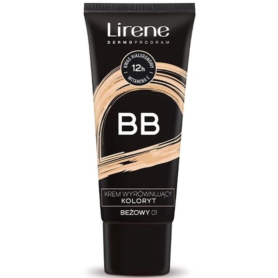Lirene BB Cream para un tono de piel uniforme 01 Beige 30 ml