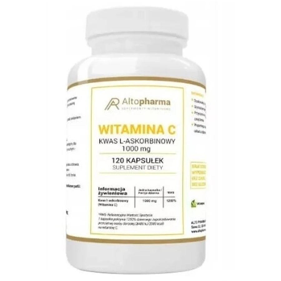 Altopharma Vitamin C 1000 mg 120 Kapseln