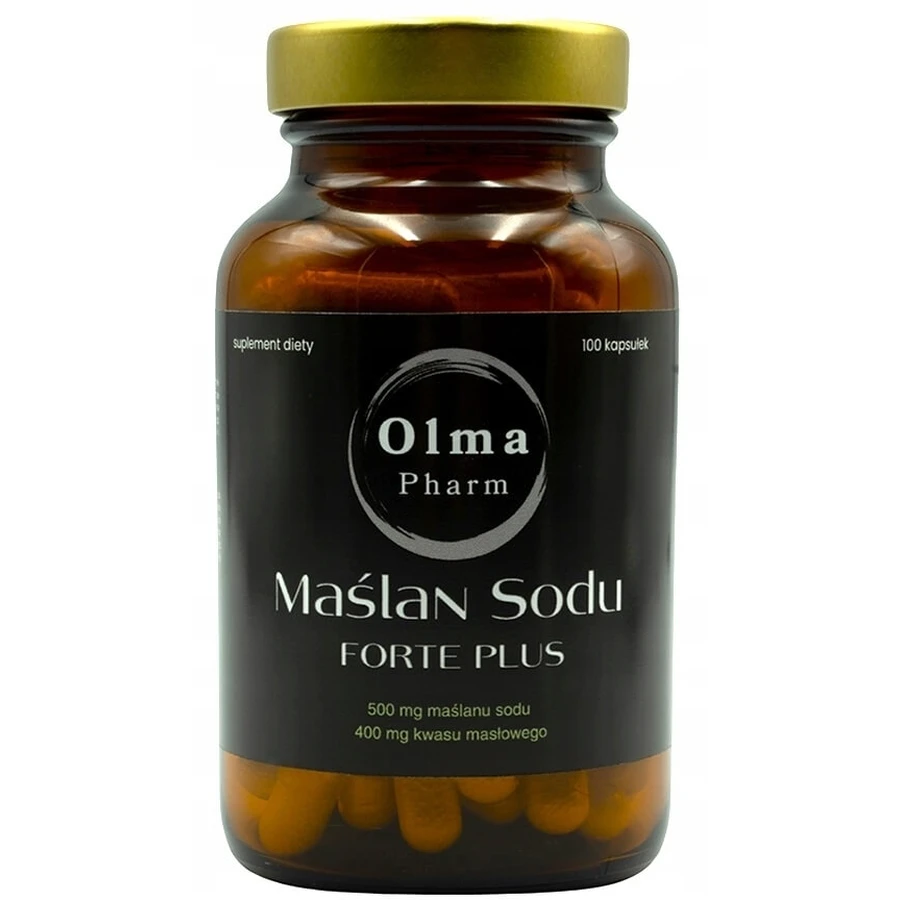 Olma Pharm Maślan Sodu Forte Plus 100 kapsułek: ceny i cechy