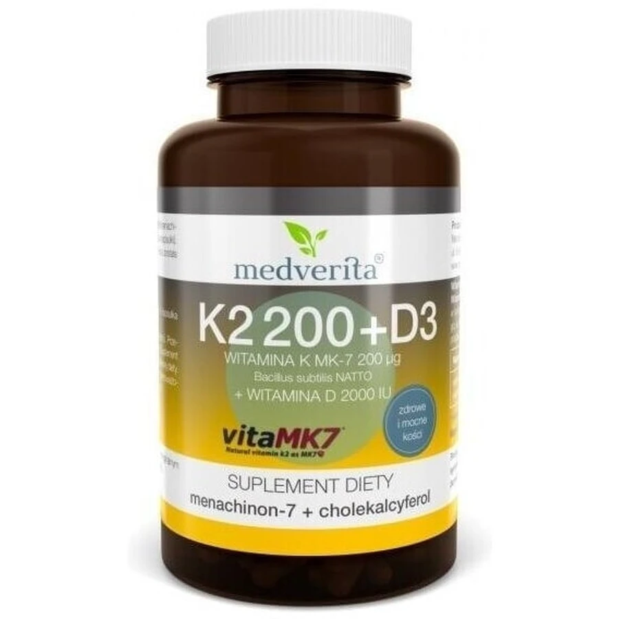 Medverita Vitamine K2 200 + D3 60 capsules