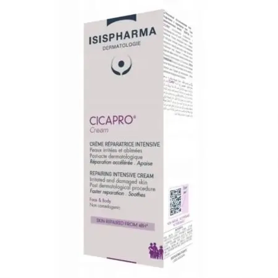 Isispharma Cicapro Cream crème régénératrice pour la peau ...