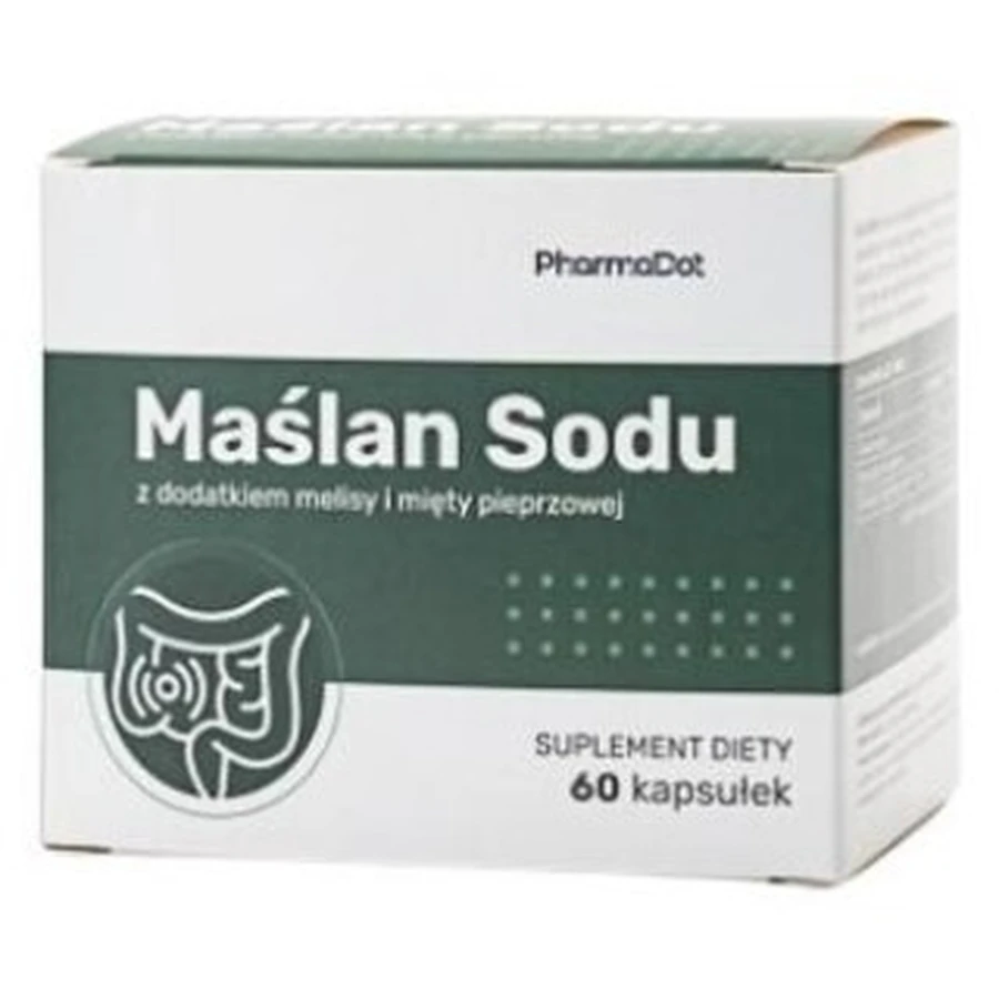 Pharma Dot Maślan Sodu 60 kaps.: ceny i cechy