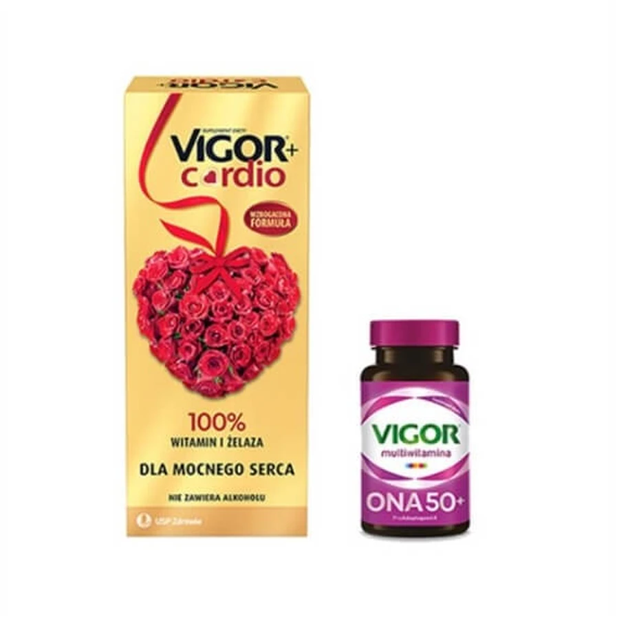 VIGOR+ CARDIO 1000 ml + supplement VIGOR ONA 50+ ...