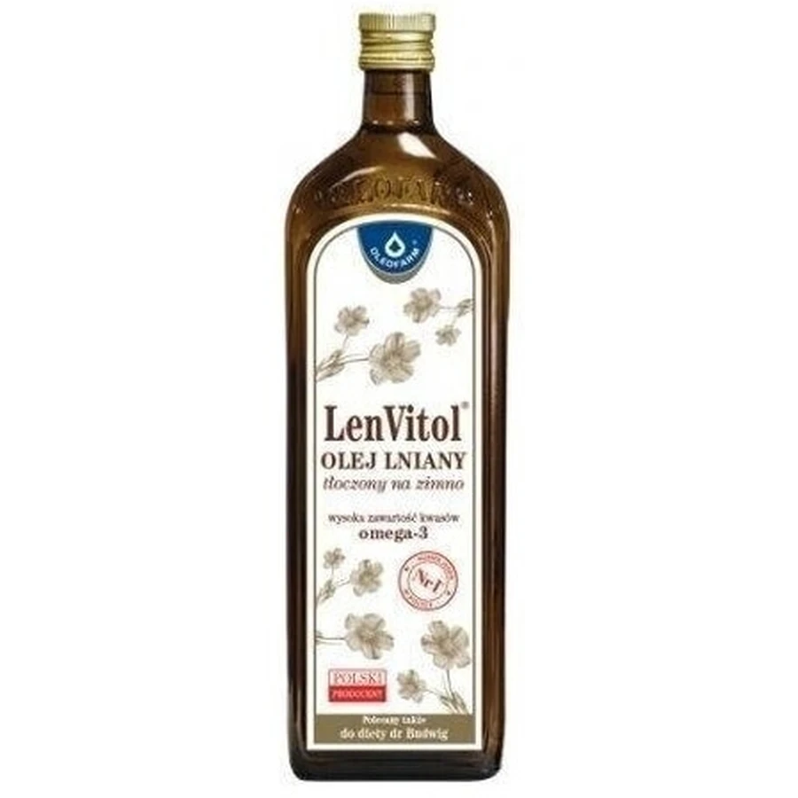LenVitol koudgeperste lijnzaadolie 1000 ml