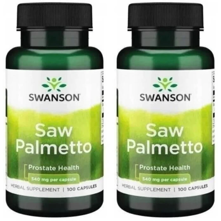 Swanson Saw Palmetto 100 cápsulas Multi-pack x 2