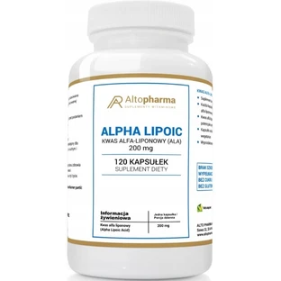 Altopharma Alpha Lipoic Kwas ALA 120 kapsułek