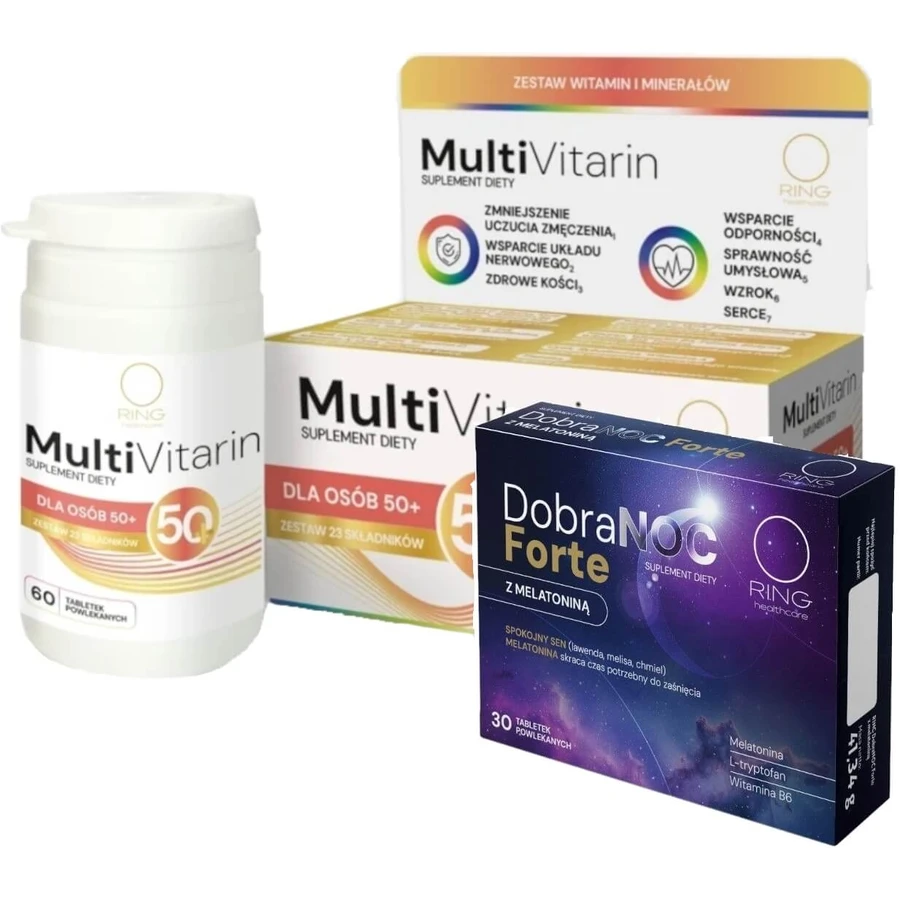 Ring Dobranoc Forte mit Melatonin 30 Tabletten + Ring ...