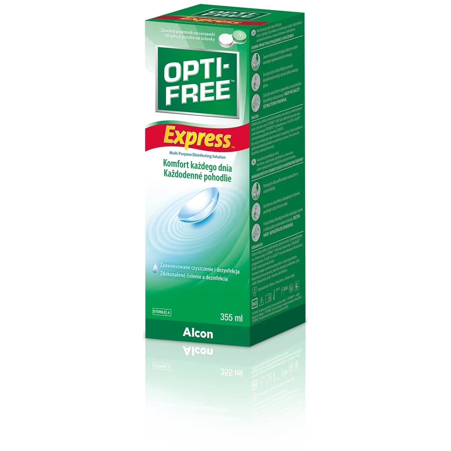 Opti-Free Express Multi-Purpose lenzenvloeistof 355 ml.