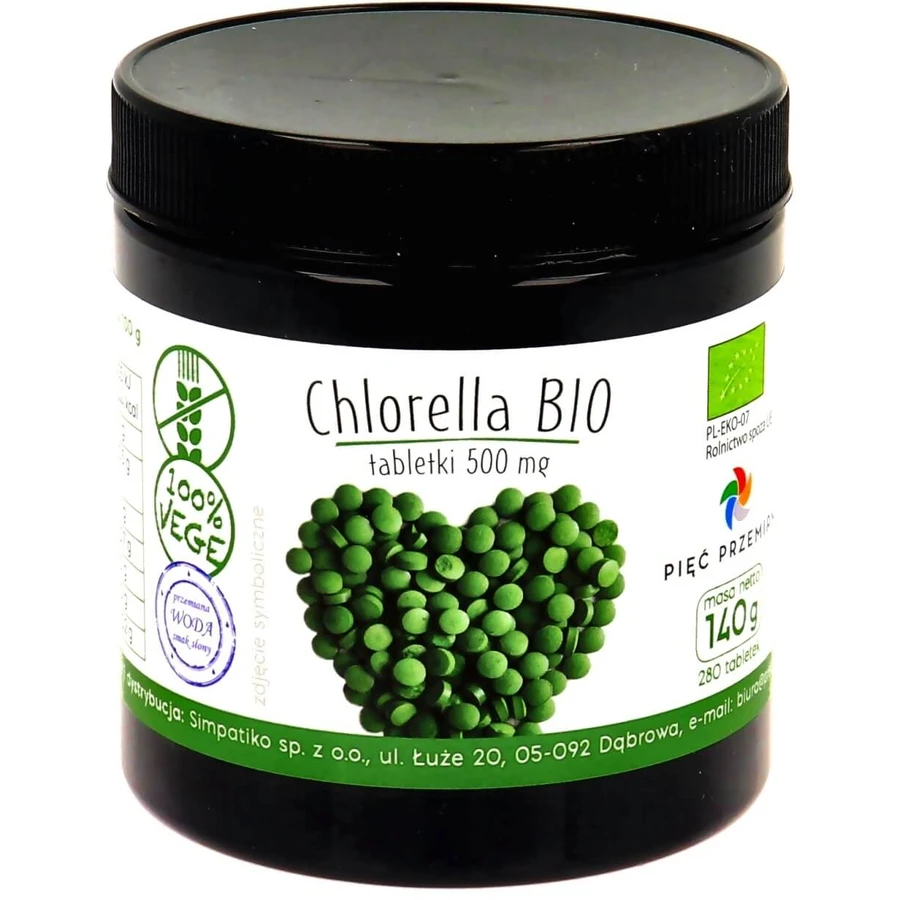 Cinco Transformaciones Chlorella comprimidos BIO 140 g (Fecha de caducidad ...