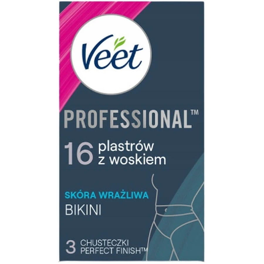 Veet Bikini patchs de cire pour l'épilation de la peau ...