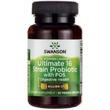 SWANSON Ultimate 16 Strain Probiotic 60 capsules.