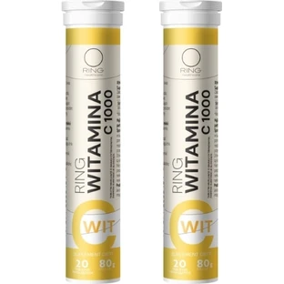 Ring Vitamin C 1000 20 Brausetabletten Multipack × 2