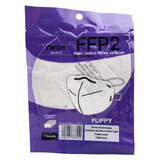 Masque FFP2 Flippy blanc