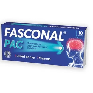 Fasconal Pac, 10 tabletten, Gedeon Richter