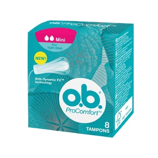 O.B | ProComfort Mini Tampones | 8pcs