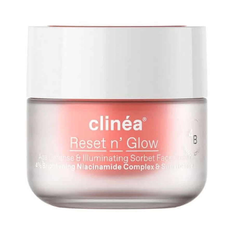 Clinéa | Reset n' Glow Sorbet | Crème visage anti-âge et éclat | 50ml