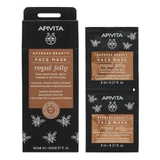 Apivita | Express Beauty | Face Mask with Royal Jelly for Firming & Firming &amp; Regeneration | 2x8ml