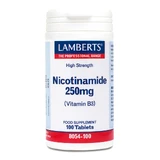 Lamberts | Nicotinamid 250mg Vitamin B3 (Niacin) | 100 Tabletten