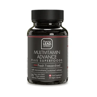 Pharmalead | Black Range Multivitamin Advance Plus Superfoods for Body Strengthening | 30 Vegetable Capsules