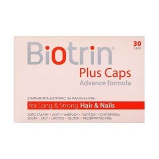 Hydrovit | Biotrin Plus Caps for Hair & Hair &amp; Nails | Suplemento Nutricional para Cabello y Uñas | Cabello y Uñas Uñas | 30 caps