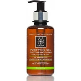 Apivita | Purifying Gel Oily Skin | Reinigungsgel für fettige Haut / Mischhaut mit Propolis &amp; Citro | 200ml