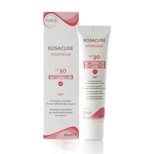 Synchroline | Rosacure Intensieve SPF30 Hydraterende Gezichtscrème voor Vermindering van Roodheid | 30ml