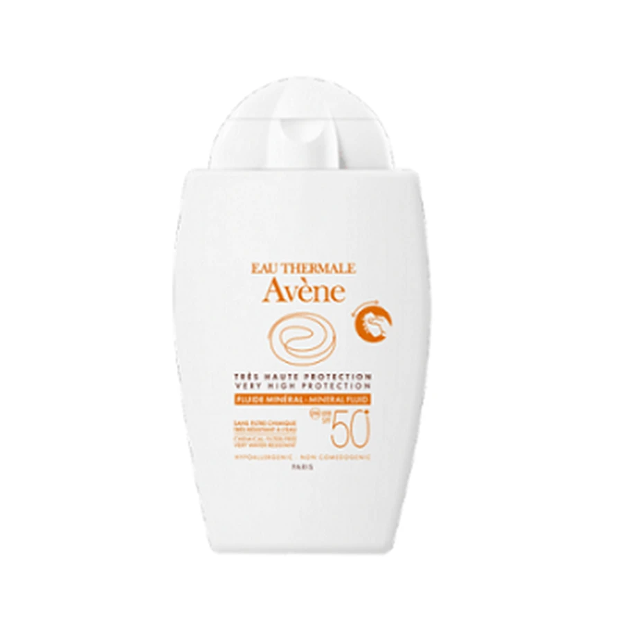Avene | Fluide Mineral SPF50+ | Protector solar para pieles sensibles no alérgicas | 40ml
