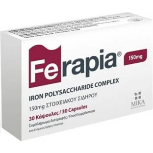 Ferapia | IJzer Polisacharide Complex 150mg | 30 capsules
