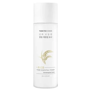 Dank je Boer | Rijst Puur Essentiële Toner | Tonende Lotion Biedt Voeding en Glans | 200ml