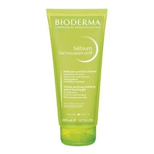 Bioderma | Sebium Gel Moussant Actif Intense Purifying Cleansing Active Foaming Gel 200ml
