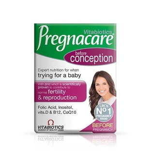 Vitabiotics | Pregnacare Conception | Suplement diety dla zdrowia żeńskiego układu rozrodczego | 30 tabletek
