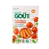 Grisine Bio met tomaten en basilicum, +12 maanden, 80 gr, Good Gout